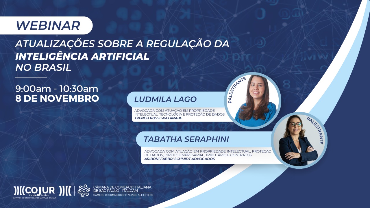 Webinar “Atualizações sobre a regulação da Inteligência Artificial no ...