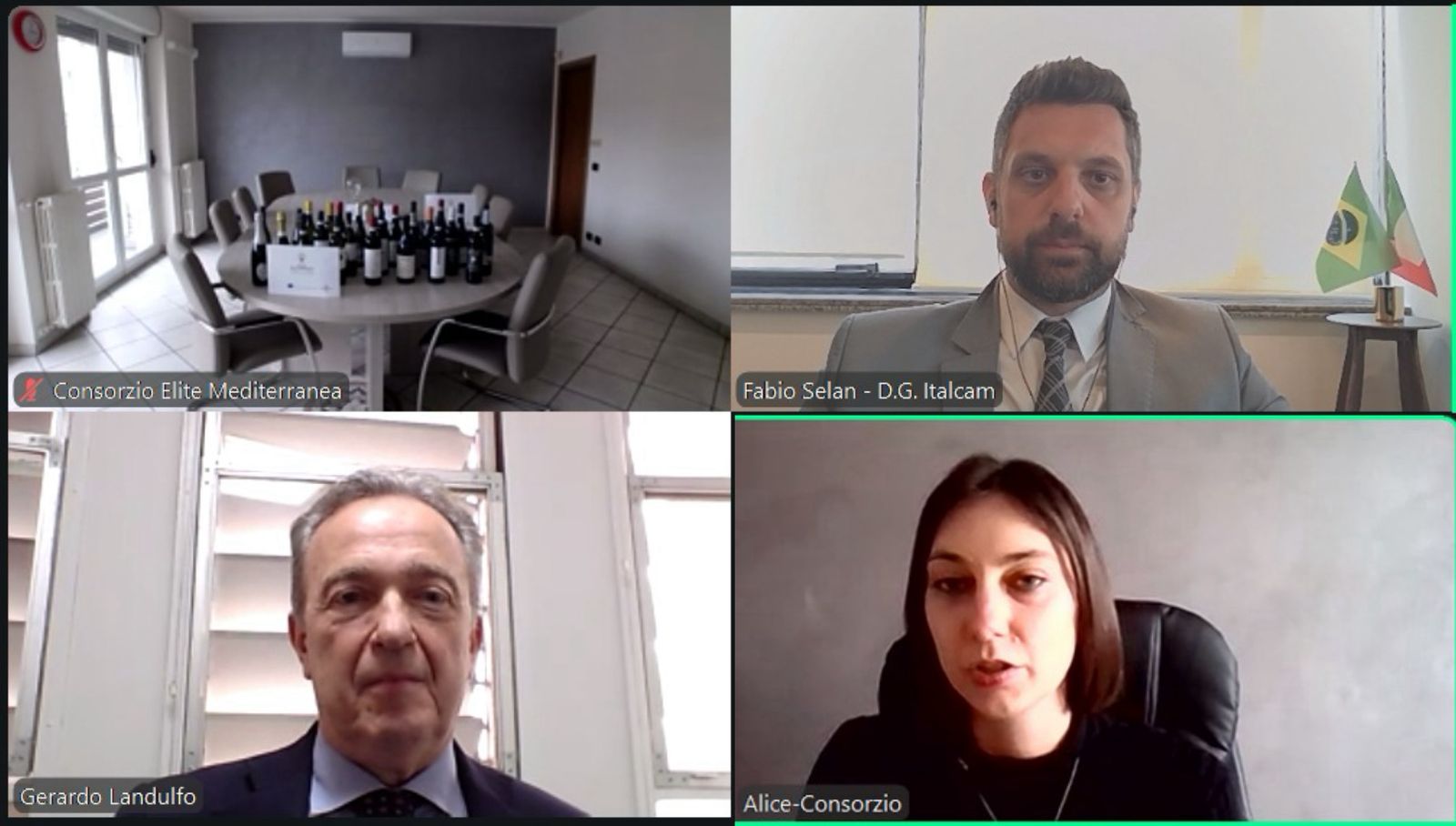 Webinar: Apresentação do mercado brasileiro para as empresas participantes do Consórcio