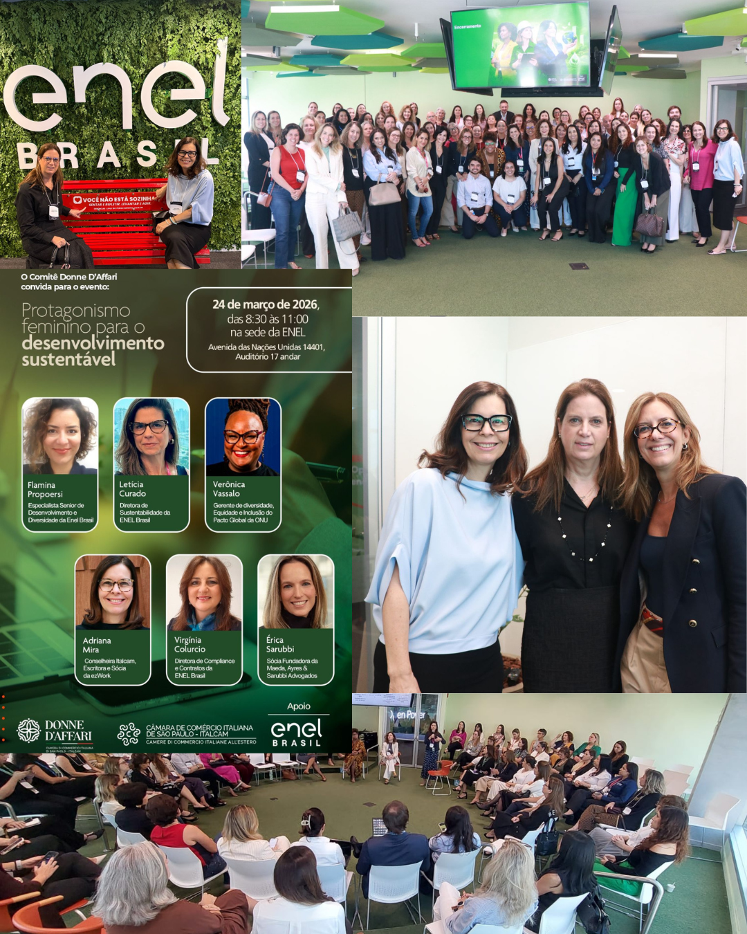 Liderança feminina na construção de um futuro mais sustentável!