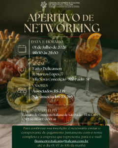 ITALCAM Aperitivo de Networking