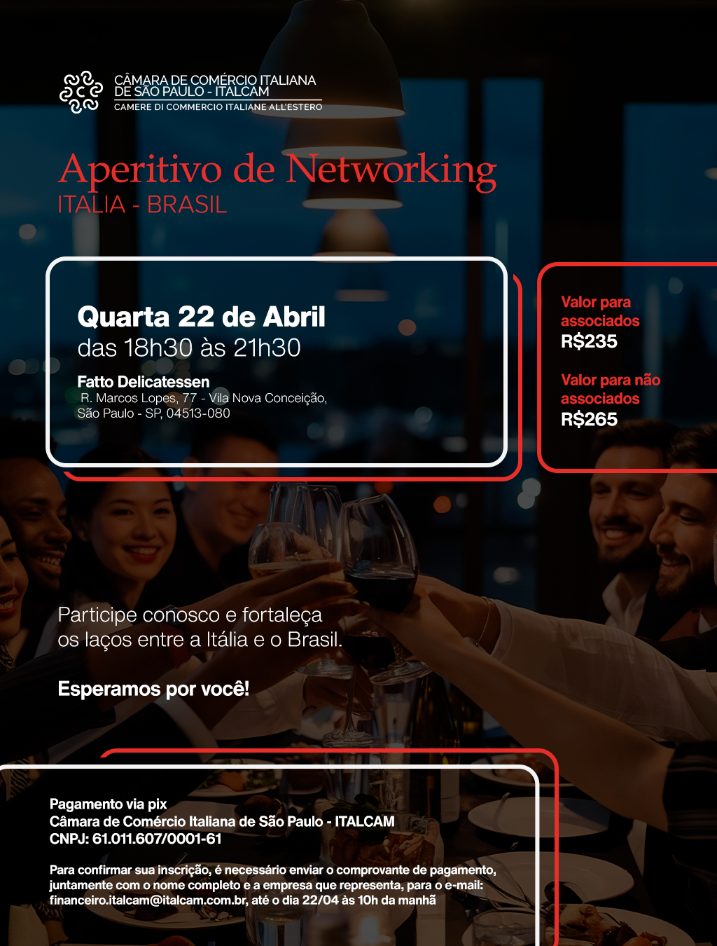 Aperitivo de Networking -ITALCAM