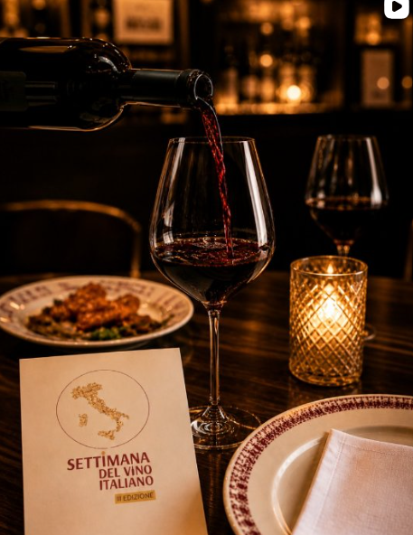 A Settimana del Vino Italiano está de volta