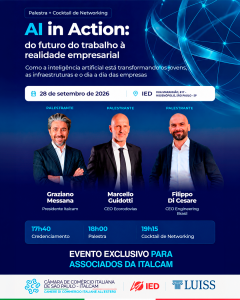 Coquetel exclusivo de Networking da ITALCAM!