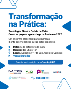 Transformação na Prática – Evento Zucchetti – Parco Tecnologico São José dos Campos
