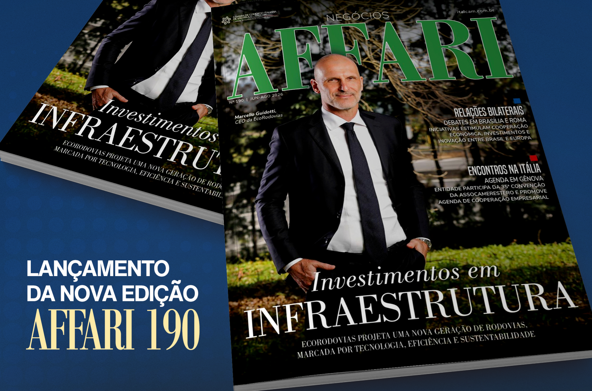 A Edição 190 da revista AFFARI já está disponível!